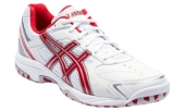 Asics Gel-Shepparton - White/Sportscar Red/Silver - P332Y - Mens Lawn Bowls Shoes