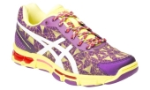 Asics Gel-Netburner Professional 11 - Purple Mosaic/Ripple White/Sun - R551N - Womens Netball Shoes