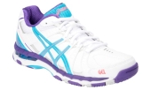 Asics Gel-520Tr (Leather) - White/Tia Blue/Midnight - S459Y - Womens Training Shoes