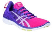Asics Gel-Fit Sana - Hot Pink/White/Sun Yellow - S465N - Womens Training Shoes