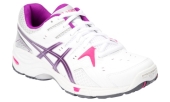 Asics Gel-Ballina 5 - White/Purple Rain/Hot Crimson - S550Y - Womens Training Shoes
