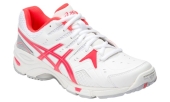 Asics Gel-Ballina 5 - White/Super Pink/Silver - S550Y - Womens Training Shoes