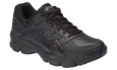 Asics Gel-190Tr Leather - Black/Black/Silver - S573L - Womens Training Shoes